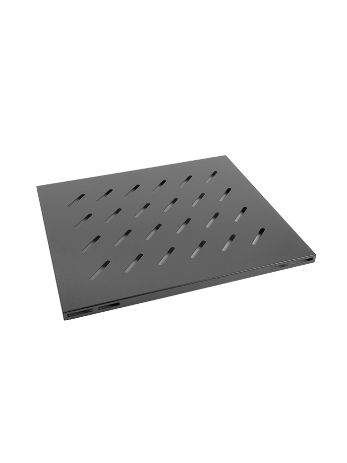 Bandeja lanberg fija 1u 465x500 mm hasta 120 kg rack de 19 negro Bandeja lanberg fija 1u 465x500 mm hasta 120 kg rack de 19 negro