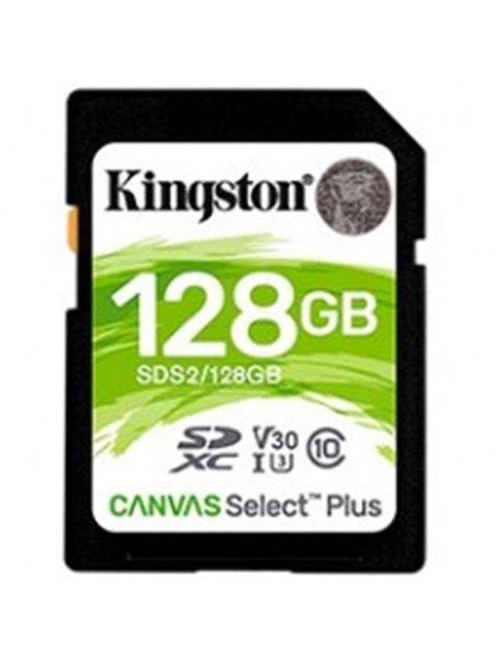 Memoria sdxc 128gb kingston canvas select plus uhs - i u3 - cl10 - r: 100mb - s w:85mb - s Memoria sdxc 128gb kingston canvas select plus uhs - i u3 - cl10 - r: 100mb - s w:85mb - s