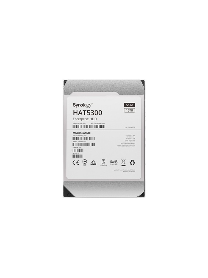 Disco duro interno hdd synology 16tb 3.5 pulgadas 512mb 7200rpm Disco duro interno hdd synology 16tb 3.5 pulgadas 512mb 7200rpm