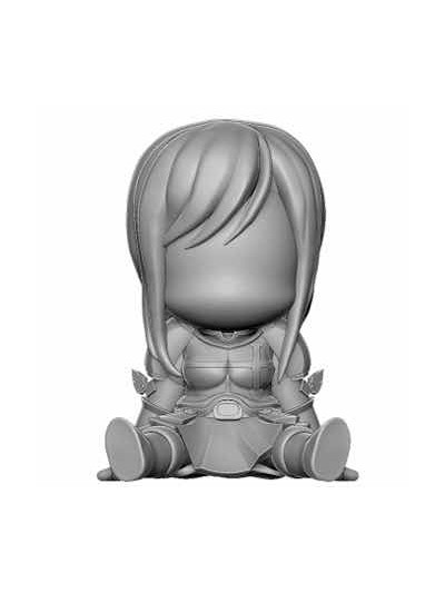 Figura hucha plastoy fairy tail tirelire erza