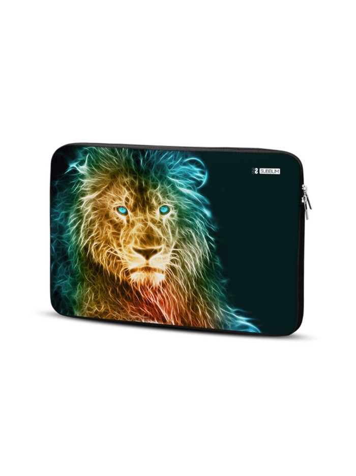 Funda subblim trendy sleeve para portatil 13.3 pulgadas - 14 pulgadas neo leon Funda subblim trendy sleeve para portatil 13.3 pulgadas - 14 pulgadas neo leon