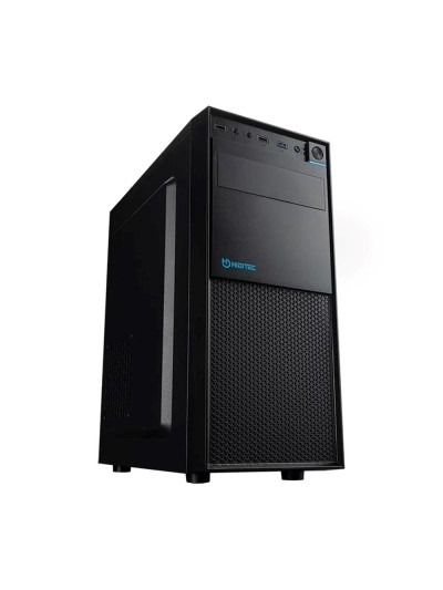 Caja ordenador hiditech atx cha010044 500w negro