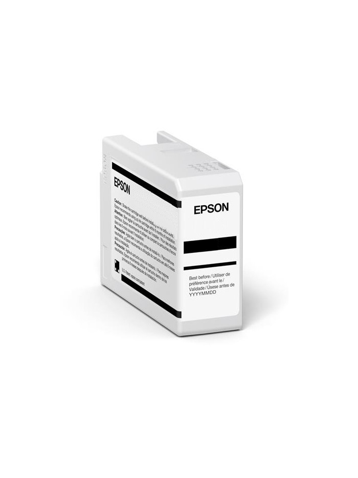 Cartucho tinta epson singlepack negro black t47a8 ultrachrome pro 10 ink 50ml sc - p900 Cartucho tinta epson singlepack negro black t47a8 ultrachrome pro 10 ink 50ml sc - p900