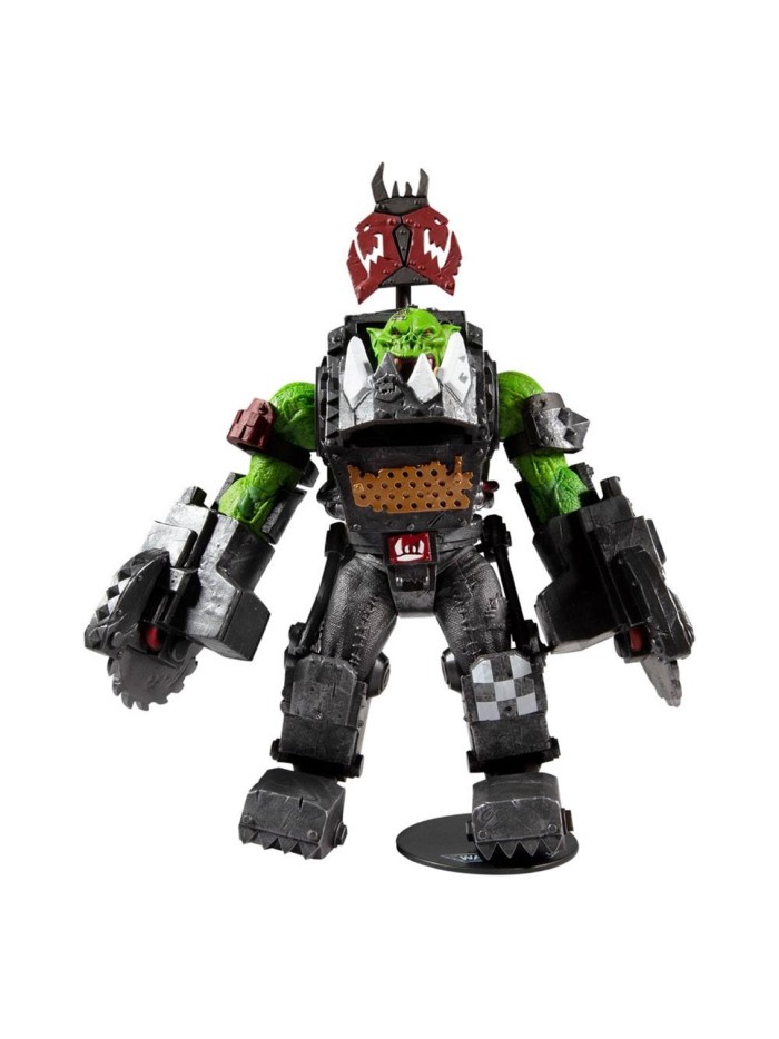 Figura mcfarlane toys warhammer 40k ork meganob con sierra circular Figura mcfarlane toys warhammer 40k ork meganob con sierra circular