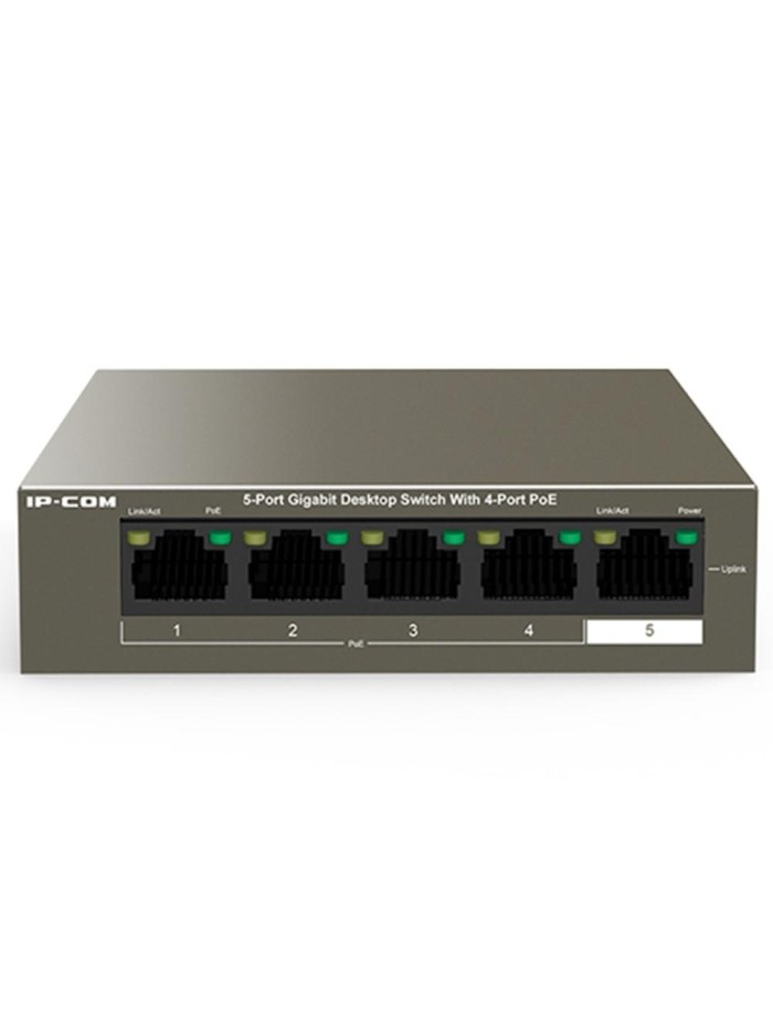 Switch ip - com g1105p - 4 - 63w 5 puertos Switch ip - com g1105p - 4 - 63w 5 puertos