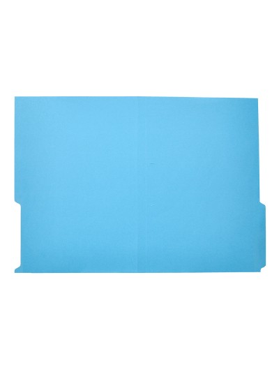 Subcarpeta cartulina liderpapel din a4 pestaña inferior 240g/m2 azul