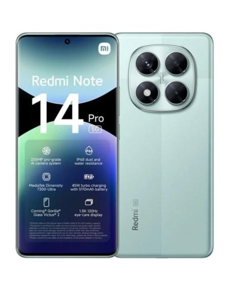 Movil xiaomi redmi note 14 pro 5g 12 - 512gb verde
