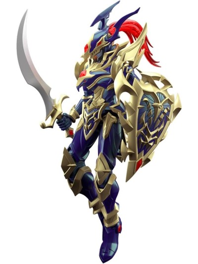 Maqueta bandai hobby yu - gi - oh! figure - rise standard amplified black luster soldier