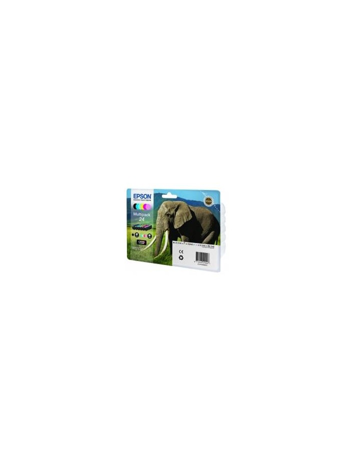 Multipack tinta epson t242840 6 colores xp - 750 c13t24284010 - elefante