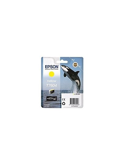 Cartucho tinta epson c13t76044010 amarillo supercolor p600sc - p600 - orca