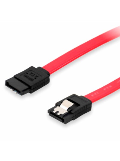 Cable serial ata equip 0.5m con clip de seguridad