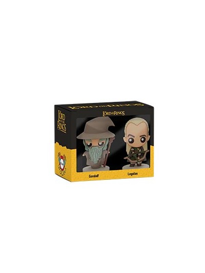 Set 2 figuras sd toys pokis el señor de los anillos gandalf y legolas