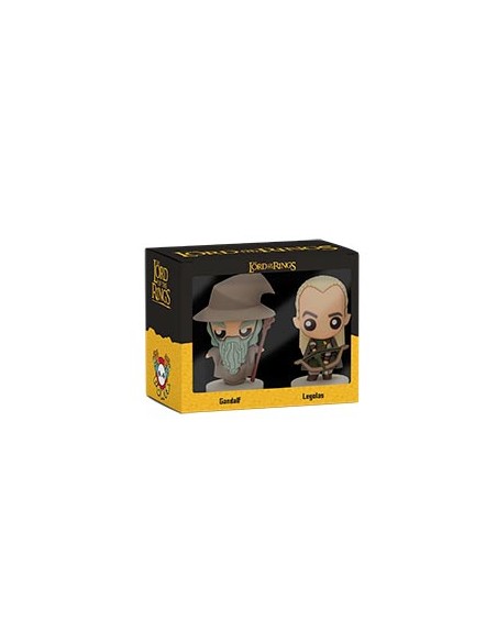 Set 2 figuras sd toys pokis el señor de los anillos gandalf y legolas