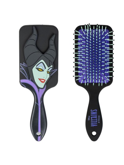 Cepillo de pelo rectangular disney villanas