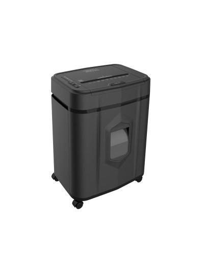 Destructora de documentos q-connect capacidad de corte 120 h auto / 10 h manual destruye grapas clips y