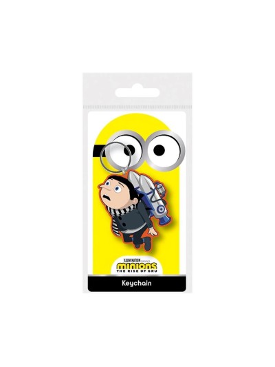 Llavero pyramid minions 2 gru jetpack