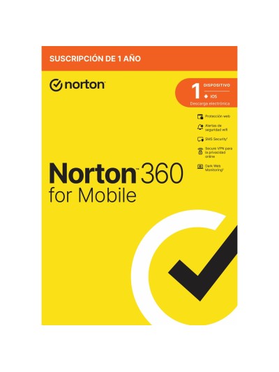 Antivirus norton 360 mobile español 1 usuario 1 dispositivo 1 año caja generic rsp mm gum