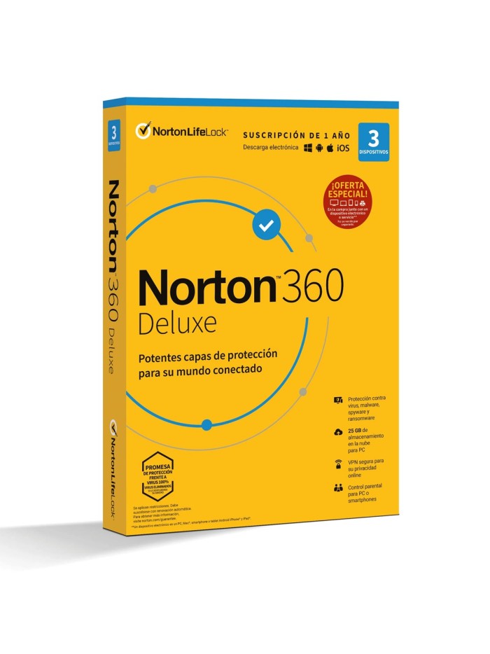 Antivirus norton deluxe 25gb español 1 usuario 3 dispositivos 1 año en caja rsp mm gum Antivirus norton deluxe 25gb español 1 usuario 3 dispositivos 1 año en caja rsp mm gum