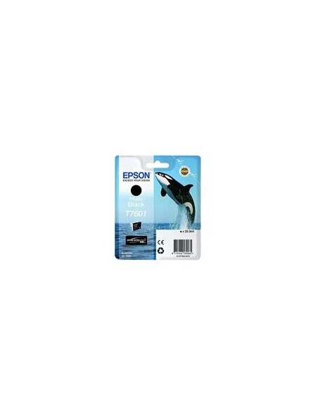 Cartucho tinta epson t760140 negro foto p600 - sc - p600 - orca