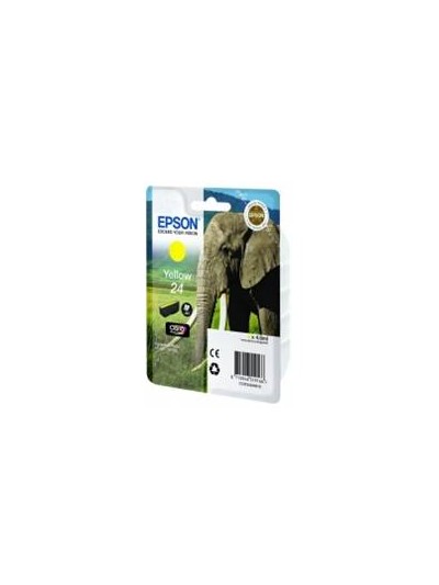 Cartucho tinta epson t242440 amarillo para epson xp - 750 c13t24244010 - elefante