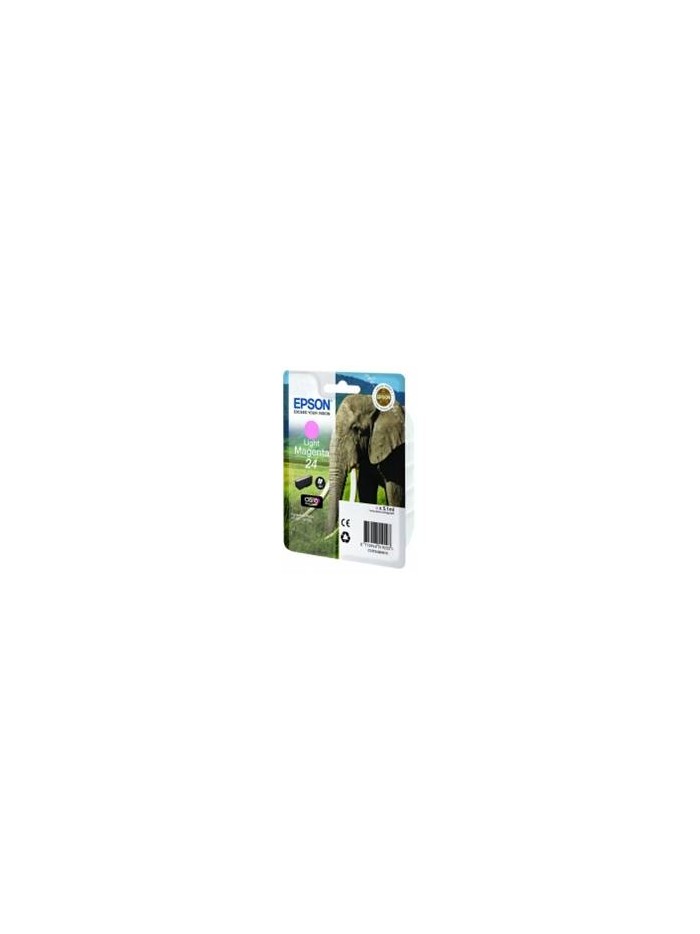 Cartucho tinta epson t242640 magenta claro para epson xp - 750 c13t24264010 - elefante