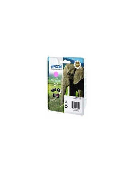 Cartucho tinta epson t242640 magenta claro para epson xp - 750 c13t24264010 - elefante