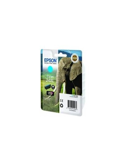 Cartucho tinta epson t243240 cian xl xp - 750 c13t24324010 - elefante