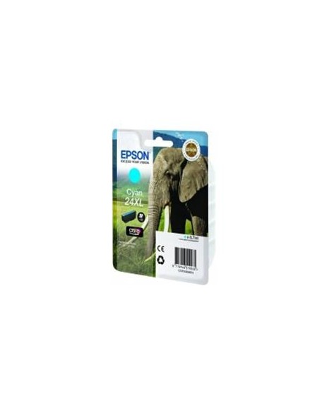 Cartucho tinta epson t243240 cian xl xp - 750 c13t24324010 - elefante