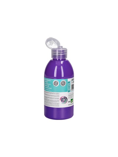 Pintura acrilica liderpapel bote de 250 ml violeta