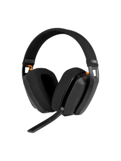 Auriculares gaming krom kanji inalambrico negro
