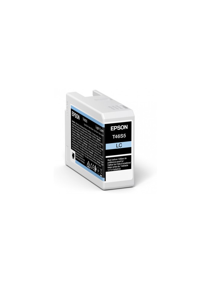 Cartucho tinta epson singlepack light cyan t46s5 ultrachrome pro 10 ink 25ml sc - p700 Cartucho tinta epson singlepack light cyan t46s5 ultrachrome pro 10 ink 25ml sc - p700