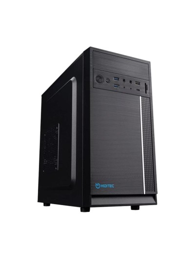 Caja ordenador hiditec micro atx q5 pro negro