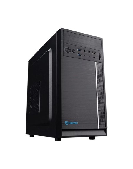 Caja ordenador hiditec micro atx q5 pro negro