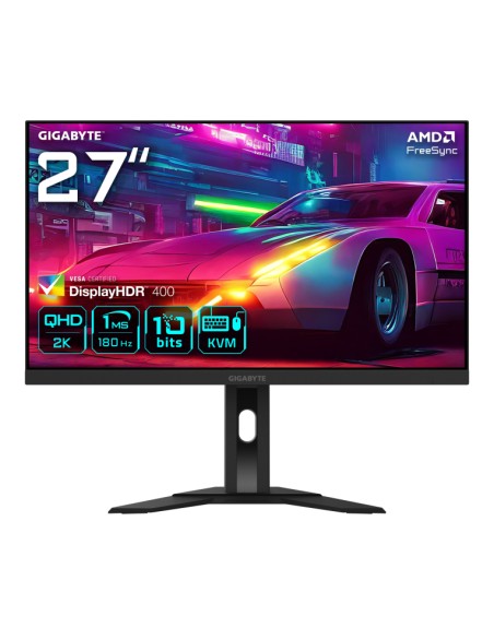 Monitor gaming gigabyte m27qa 27 pulgadas qhd 180hz