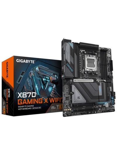 Placa base gigabyte x870 gaming x wifi7 g10 am5 atx - 4x ddr5 - 4x sata3