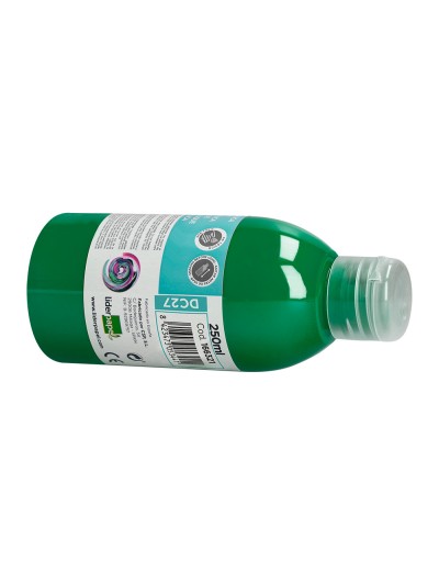 Pintura acrilica liderpapel bote de 250 ml verde oscuro