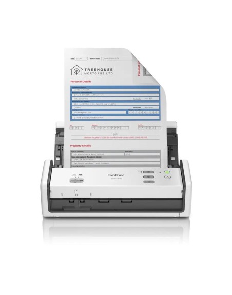 Escaner sobremesa brother ads1300 - 30ppm - duplex automatico - usb 2.0 - usb tipo c - adf 20 hojas