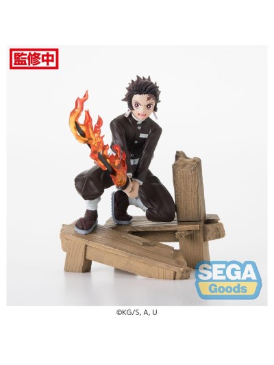 Figura sega demon slayer kimetsu no yaiba tanjiro kamado swordsmith village arc 12 cm