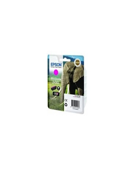 Cartucho tinta epson t242440 magenta para epson xp - 750 c13t24244010 - elefante