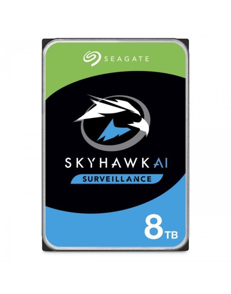 Surveillance hdd skyhawk ai 3.5 pulgadas 8 tb seríal ata iii
