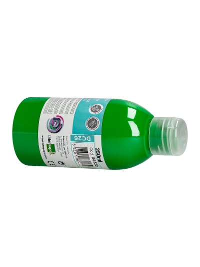 Pintura acrilica liderpapel bote de 250 ml verde