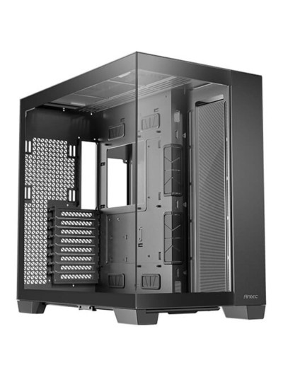 Caja ordenador gaming antec atx c8 vidrio negro