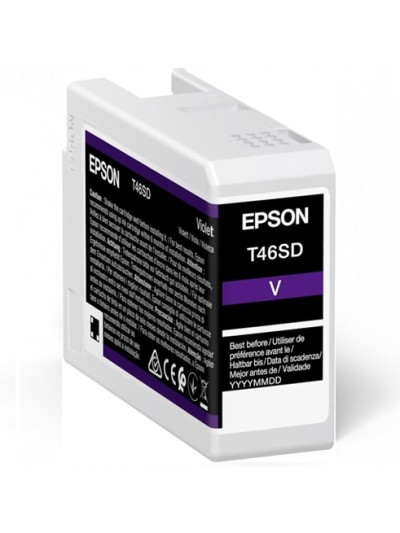 Cartucho tinta epson violeta t46sd ultrachrome pro 10 ink 25ml sc - p700