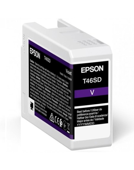 Cartucho tinta epson violeta t46sd ultrachrome pro 10 ink 25ml sc - p700