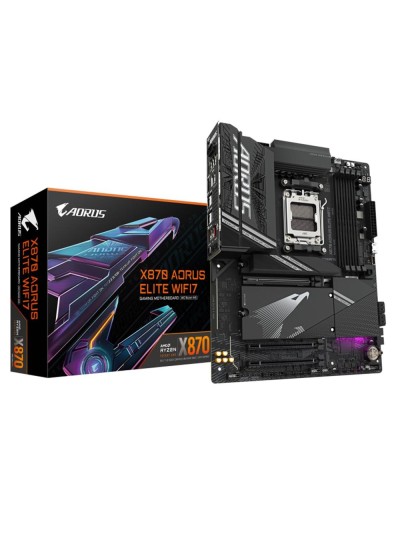 Placa base gigabyte x870 aorus elite wifi7 am5 atx - 4x ddr5