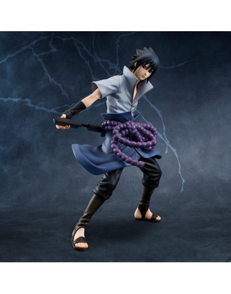 Figura megahouse naruto shippuden sasuke uchiha g.e.m.
