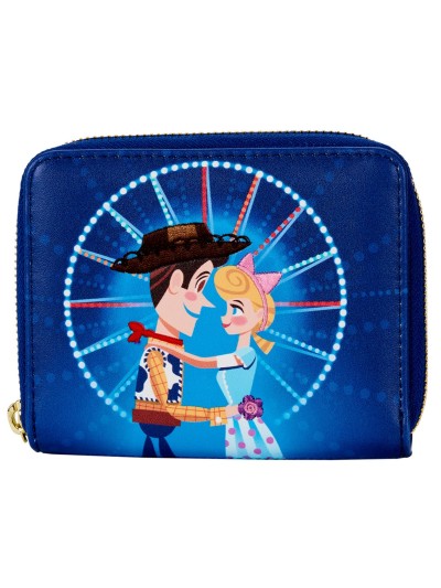 Cartera loungefly disney toy story woody & bo peep wallet