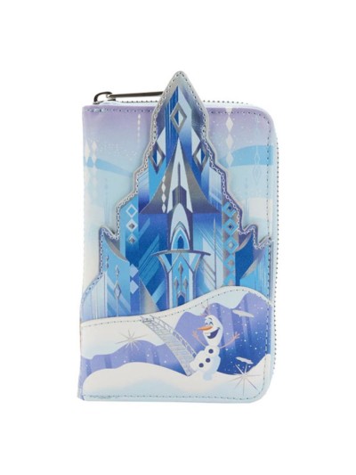 Cartera loungefly disney frozen castillo de elsa
