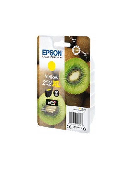 Cartucho tinta epson c13t02h44010 singlepack amarillo 202xl claria premium ink xp - 6000 - xp - 6005 kiwi