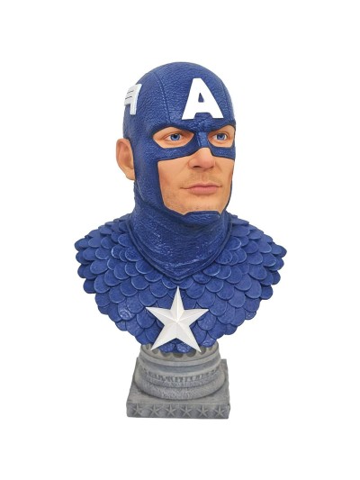 Figura diamond collection marvel comics capitan america legends collection 1 - 2 escala